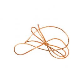 Resårband Metallisk Koppar 40,5cm (50 st) [16MC]