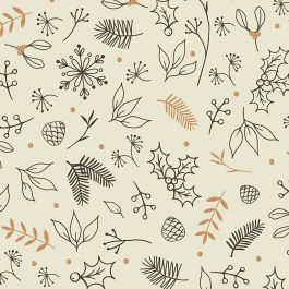Presentpapper, Blommor, B: 50 cm, 80 g, 5 m/ 1 rl. [HOB-191980]