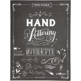 Övningshäfte till 'Hand Lettering*, stl. 21x28 cm, tjocklek 1 cm, Antal sidor 63, 1 st. [HOB-19291]