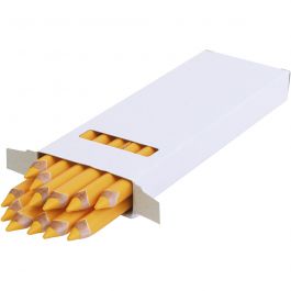 edu Kraftiga Färgblyertspennor, tjocklek 10 mm, kärna 6,25 mm, mörkgul, 12 st./ 1 förp. [HOB-408014]
