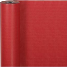 Presentpapper, B: 50 cm, 60 g, röd, 100 m/ 1 rl. [HOB-20281]