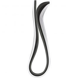 Quilling strimlor, L: 78 cm, B: 5 mm, 120 g, svart, grå, vit, 100 st./ 1 förp. [HOB-20797]