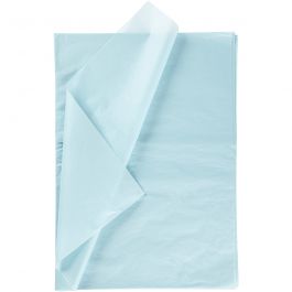  Tissue Paper, light blue, 50x70 cm, 14 g, 25 sheet, 1 pack [HOB-20814]