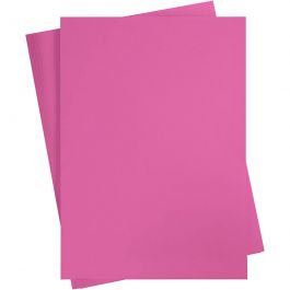 Färgad Kartong, A2, 420x594 mm, 180 g, rosa, 100ark/ 1 förp. [HOB-213046]