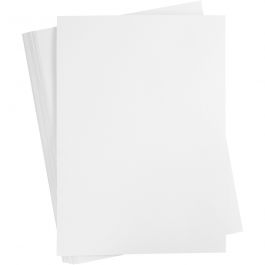 Färgad Kartong, A2, ark 420x594 mm, 180 g, vit, 100 ark/ 1 förp. [HOB-21310]