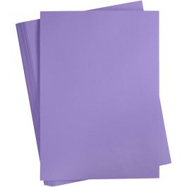 Färgad Kartong, A2, ark 420x594 mm, 180 g, lila, 100 ark/ 1 förp. [HOB-21317]