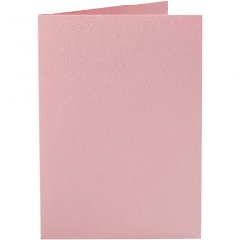 Kort, kortstl. 10,5x15 cm, 220 g, rosa, 10 st./ 1 förp. [HOB-216019]