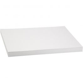 Färgad kartong, A3, ark 297x420 mm, 250 g, vit, 100 ark/ 1 förp. [HOB-21651]