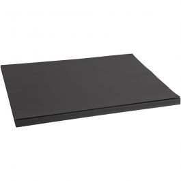 Färgad kartong, A2, ark 420x594 mm, 200 g, svart, 100 ark/ 1 förp. [HOB-21653]