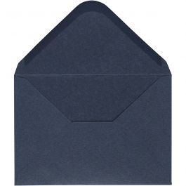 Kuvert, kuvertstl. 11,5x16 cm, 110 g, blå, 10 st./ 1 förp. [HOB-217014]