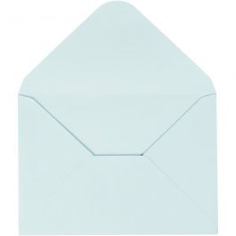 Kuvert, kuvertstl. 11,5x16 cm, 110 g, ljusblå, 10 st./ 1 förp. [HOB-217018]