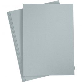 Kartong, A4, ark 210x297 mm, 220 g, grå, 10 st./ 1 förp. [HOB-219026]