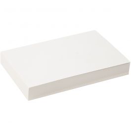Akvarellpapper, A5, ark 148x210 mm, 200 g, vit, 100 ark/ 1 förp. [HOB-22401]