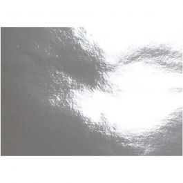 Metallpapper, A4, ark 210x297 mm, 120 g, silver, 100 ark/ 1 förp. [HOB-224711]