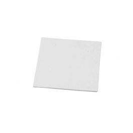 Målarplattor, stl. 12,4x12,4 cm, tjocklek 3 mm, 280 g, vit, 10 st./ 1 förp. [HOB-22501]