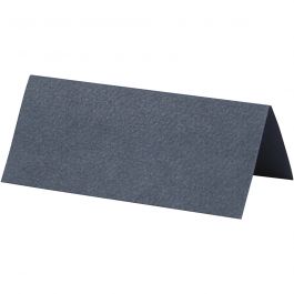 Placeringskort, stl. 9x4 cm, 220 g, blå, 20 st./ 1 förp. [HOB-228714]
