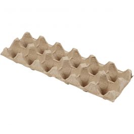 Äggkartong, H: 5 cm, L: 30,5 cm, B: 11 cm, 3 st./ 1 förp. [HOB-23308]
