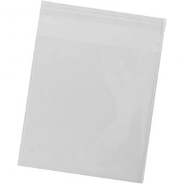 Cellofanpåsar, H: 11,3 cm, B: 11 cm, tjocklek 25 my, 200 st./ 1 förp. [HOB-23992]