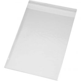 Cellofanpåsar, H: 17,3 cm, B: 12,3 cm, tjocklek 25 my, 20 st./ 1 förp. [HOB-239990]
