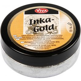 Inka Gold, silver, 50 ml/ 1 burk [HOB-24218]