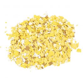 Terrazzo Flakes, gul, 90 g/ 1 burk [HOB-24592]