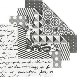 Origamipapper, stl. 10x10 cm, 80 g, 50 mix. ark/ 1 förp. [HOB-25669]