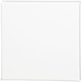 Målarduk, D: 1.6 cm, stl. 20x20 cm, 360 g, vit, 10 st./ 1 förp. [HOB-25702]