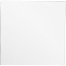 Målarduk, D: 1.6 cm, stl. 50x50 cm, 360 g, vit, 5 st./ 1 förp. [HOB-25709]