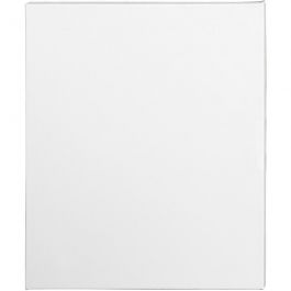 Målarduk, D: 1.6 cm, stl. 50x60 cm, 360 g, vit, 5 st./ 1 förp. [HOB-25710]