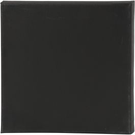 Målarduk, stl. 30x30x1,6 cm, 360 g, svart, 1 st. [HOB-257640]
