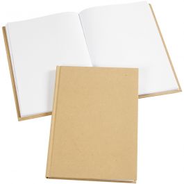 Kinabok, A5, tjocklek 8 mm, 80 g, brun, 1 st. [HOB-26367]