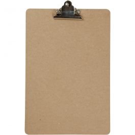 Clipboard/ritunderlag, A4, stl. 23x34x0,3 cm, 1 st. [HOB-265880]
