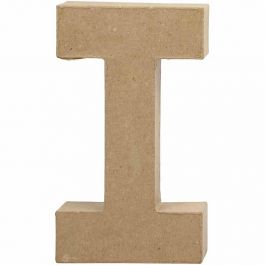 Pappbokstav, I, H: 19,9 cm, B: 11,2 cm, tjocklek 2,6 cm, 1 st. [HOB-26608]
