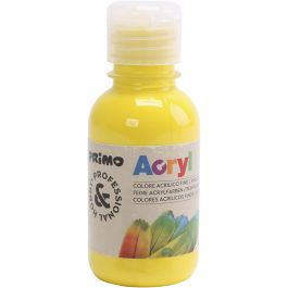 PRIMO lyxakrylfärg, primärgul, 125 ml/ 1 flaska [HOB-638315]