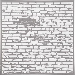Stencil, mur, stl. 30,5x30,5 cm, tjocklek 0,31 mm, 1 ark [HOB-27086]