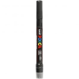 Posca Marker , nr. PCF350, spets 1-10 mm, Pensel, svart, 1 st. [HOB-271046]