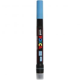 Posca Marker , nr. PCF350, spets 1-10 mm, Pensel, ljusblå, 1 st. [HOB-271057]