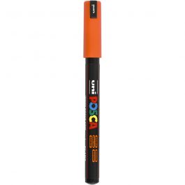Posca Marker , nr. PC-1MR, spets 0,7 mm, extra fine, orange, 1 st. [HOB-272054]