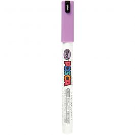 Posca Marker , nr. PC-1MR, spets 0,7 mm, extra fine, pastel purple, 1 st. [HOB-272155]