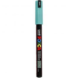 Posca Marker , nr. PC-1MR, spets 0,7 mm, extra fine, metallgrön, 1 st. [HOB-272870]