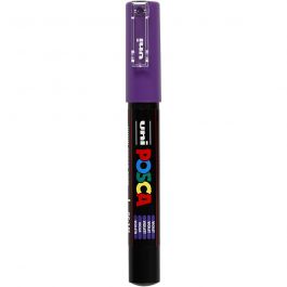 Posca Marker , nr. PC-1M, spets 0,7 mm, extra fine, violet, 1 st. [HOB-273055]