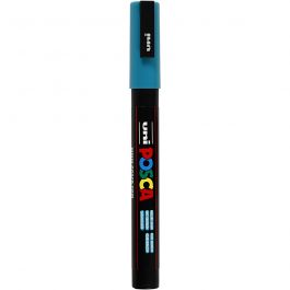 Posca Marker , nr. PC-3M, spets 0,9-1,3 mm, Fine, smaragdgrön, 1 st. [HOB-274016]