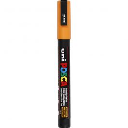 Posca Marker , nr. PC-3M, spets 0,9-1,3 mm, Fine, bright yellow, 1 st. [HOB-274024]