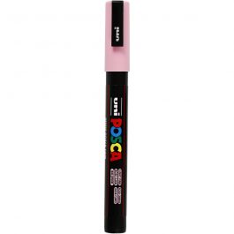Posca Marker , nr. PC-3M, spets 0,9-1,3 mm, Fine, ljusrosa, 1 st. [HOB-274029]