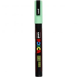 Posca Marker , nr. PC-3M, spets 0,9-1,3 mm, Fine, ljusgrön, 1 st. [HOB-274033]