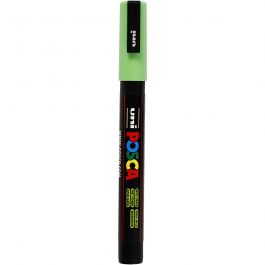 Posca Marker , nr. PC-3M, spets 0,9-1,3 mm, apple green, 1 st. [HOB-274043]