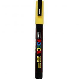 Posca Marker , nr. PC-3M, spets 0,9-1,3 mm, gul, 1 st. [HOB-274044]