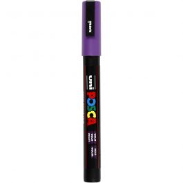 Posca Marker , nr. PC-3M, spets 0,9-1,3 mm, Fine, violet, 1 st. [HOB-274055]