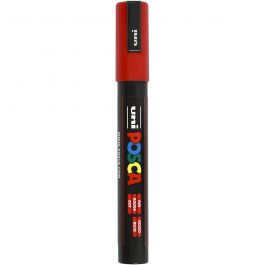 Posca Marker , nr. PC-5M, spets 2,5 mm, Medium, röd, 1 st. [HOB-276040]