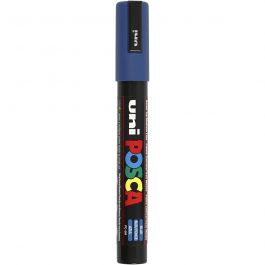 Posca Marker , nr. PC-5M, spets 2,5 mm, Medium, blå, 1 st. [HOB-276041]